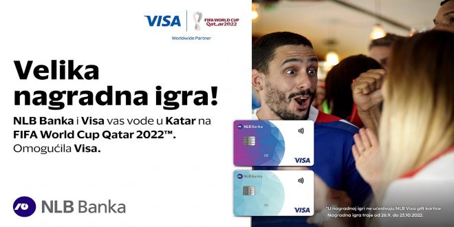 NLB Banka i Visa vas vode na FIFA World Cup Qatar 2022™   
